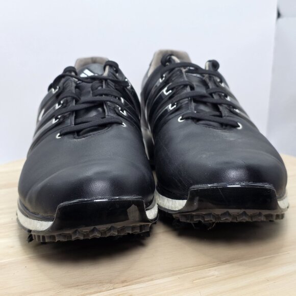 Adidas Tour360 Boost Spikeless Golf Shoes Men’s 8 Black BB7925 Clean - Picture 2 of 9
